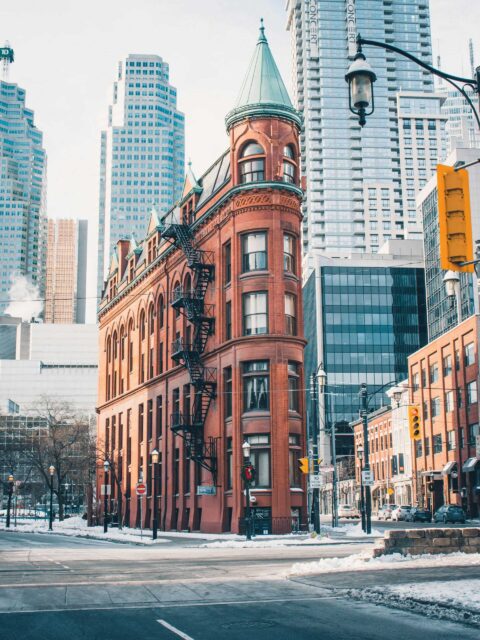 Best places to visit in Canada: Flatiron Building in Toronto