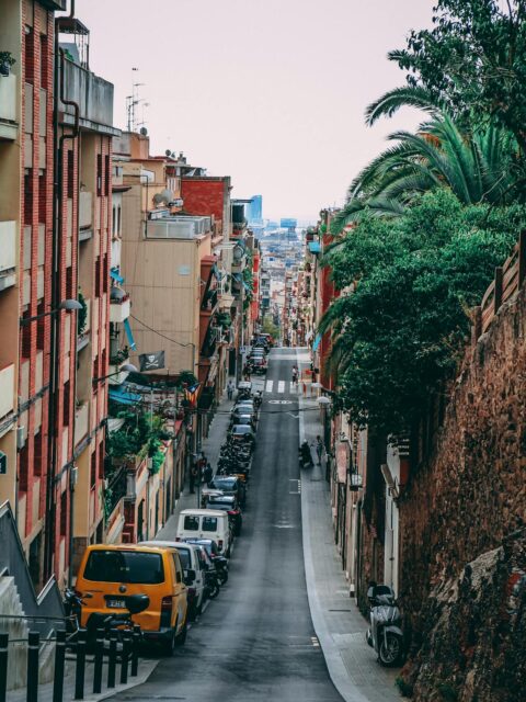 Best places to visit in Spain: Street view of Barcelona, CT, Spain