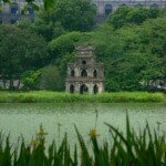 Unique things to do in Hanoi: Hoan Kiem Lake in the heart of Hanoi